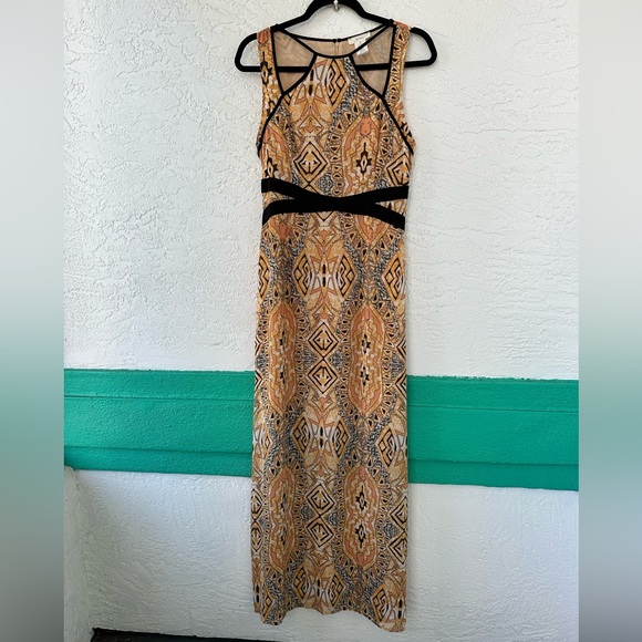BCNU Maxi Dress Small Boho Sleeveless - Picture 2 of 6